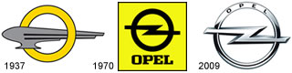 Redesign am Beispiel des Opel Logos